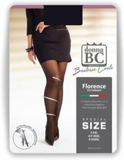 WOMEN BC Women's Curvy Tights 40 Den Florence 40, Sheer Socks 40 MADE ITALY