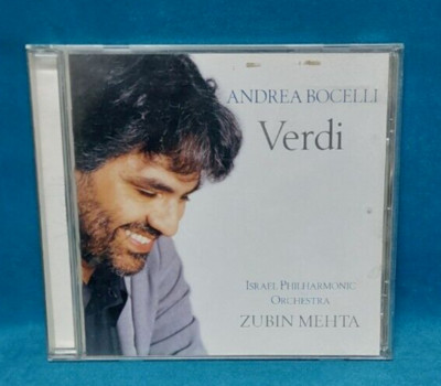 CD ANDREA BOCELLI ZUBIN MEHTA - VERDI