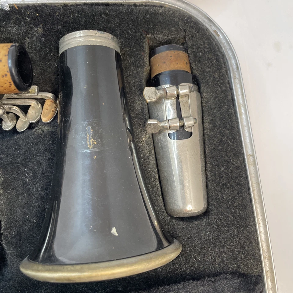 Instrumento y estuche para clarinete Rico Woodwind Foto 2 de 4