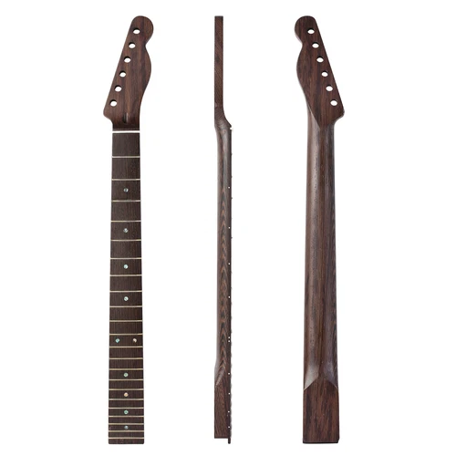 Wenge TL Electric Guitar Neck 22 Frets Radius 9.5" Satin for TL Tele Telecaster
