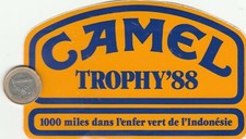 AUTOCOLLANTS . Automobile. CAMEL TROPHY 88