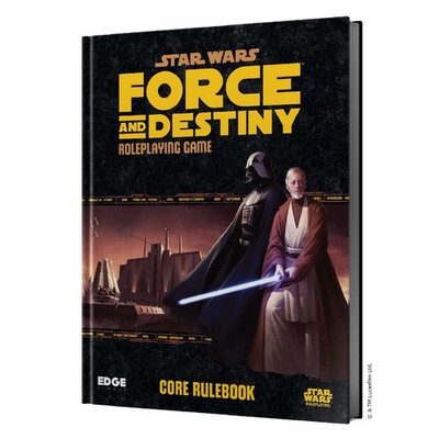 Asmodee Edge Studio Force And Destiny - Core Rulebook 2Nd Printing