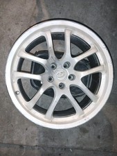 2005-2007 Infiniti G35 Rear Forged Alloy Wheel Rim 19x8w White Painted 2005-2007 Infiniti G35 Rear Forged Alloy Wheel Rim 19x8w White Painted