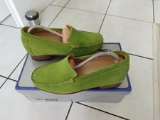 Schuhe Velourleder, unisex ,neu, Farbe grün,...