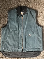 Vintage Carhartt V02 HTG Green Vest