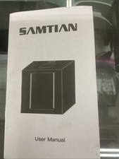 SAMTIAN Light Box LED Light Photo Shoot Tent  Backgrounds 16x16x16 BN