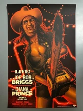 Joe Bob Darcy Last Drive-In by Matt Ryan Tobin Print Poster Bottleneck Mondo