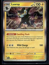 Luxray 071/193 Rare Paldea Evolved Pokemon Holo Lightly Played