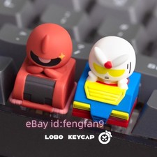 Handmade Kawaii Mobile Suit DIY Resin Keycap for Mechanical Keyboard Keycaps