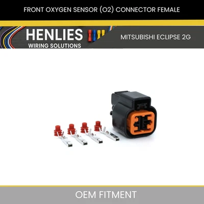 Mitsubishi Eclipse 2G - Front Oxygen Sensor (O2) Connector Female