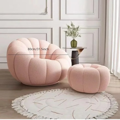 Poltrona Morbida Stile Nuvola Nordico Comfort Moderno per Soggiorno - Foto 9 di 9