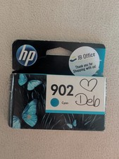 Genuine HP 902 Cyan Inkjet Ink Cartridge, OEM, Expired 12/2022