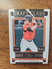 GUNNAR HENDERSON  2024 Panini Three And Two #38  DRAFT CLASS /99  Orioles