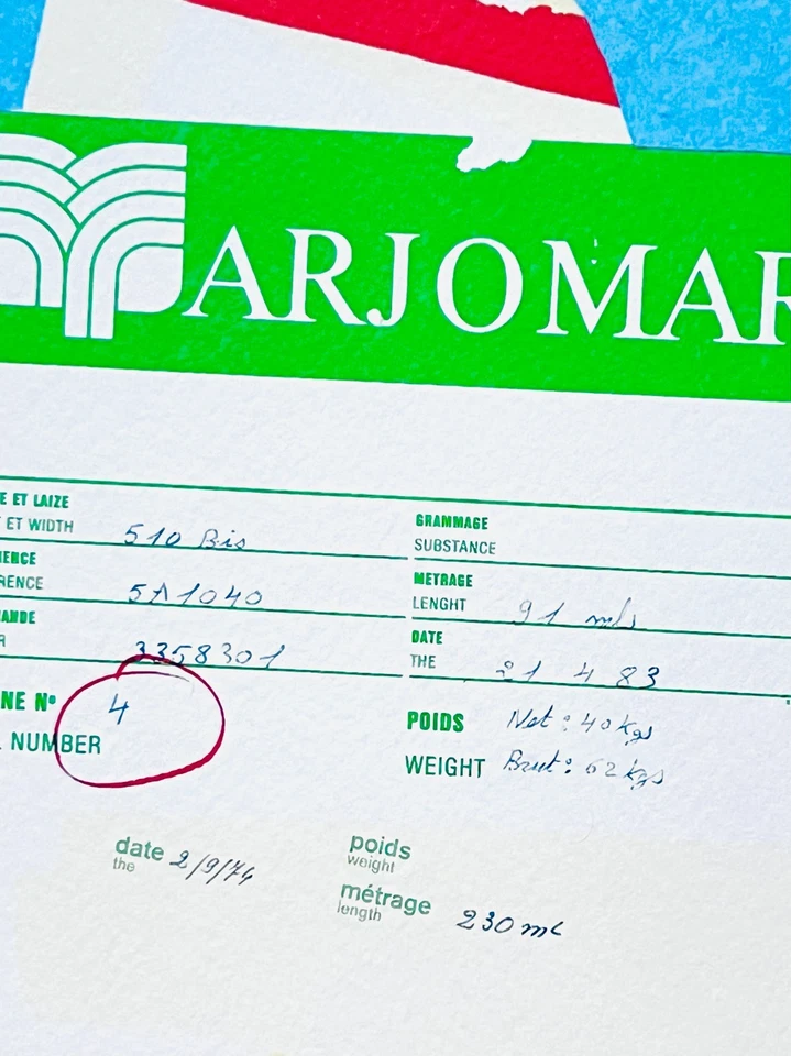 Lápis numerado Robert Motherwell litografia certificado de autenticidade original assinado edição limitada - Imagem 4 de 4