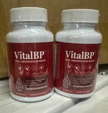 2X Vital BP Blood Pressure Support Supplement Cardiovascular Health 60 Capsules