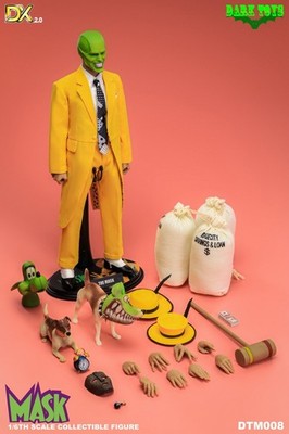 DARK TOYS 1/6 Mask Man Jim Collectible Action Figure Model Toy Deluxe 2.0 DTM008