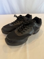 Theatricals Split Sole Lace-Up Jazz Sneaker Dance Shoes Black 6.0 Wom/ 8.0 Child
