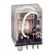 OMRON LY2-AC24 General Purpose Relay, 24VAC, 10A, 8Pins 2W929