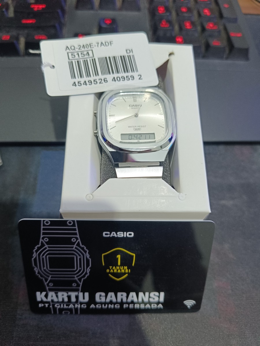 CASIO Vintage Analog Digital Unisex Series AQ-240E-7ADF | eBay