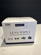 200 Count Lens Wipes for Eyeglasses, Cameras, Sunglasses, and Phones