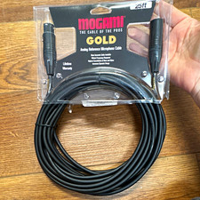 Mogami Gold Studio 25 25 ft XLR Male to XLR Female Microphone Cable Black
