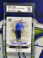 2017 Leaf Draft Football Cards - Autograph Printing Plate Packs 18