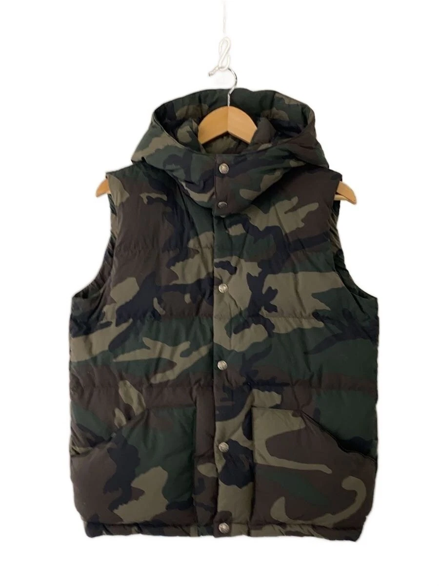 THE NORTH FACE Novelty Camp Sierra Vest M Nylon KHK Camouflage