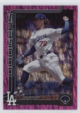 2025 Topps Series 1 Pink Holo Foil Justin Wrobleski #204 04mf