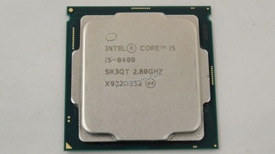 Intel Core i5-8400 2.8GHz Base 4GHz Turbo, 6-Core, 9MB Cache LGA 1151 CPU