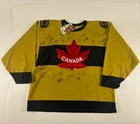 2004 Team Canada World Cup Signed by 24 Players Hockey Jersey Lemieux Brodeur