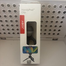 JOBY HandyPod Clip Tripod Cell Phone Mount Foldable Table Top Grey Vlog Camera