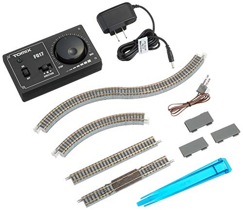 TOMIX N Gauge Mini Railway Model Driving Set 90098 Rail+Power Unit
