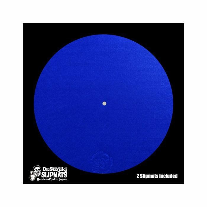 Dr Suzuki Mix Edition 12"" Vinyl Record Slipmats (blue, pair)