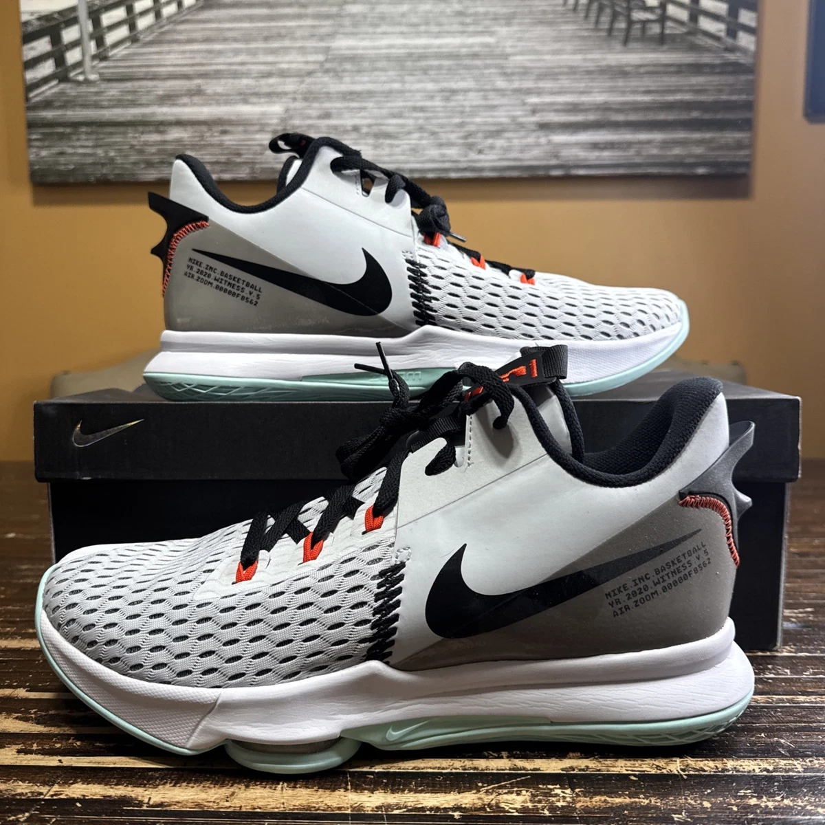 Nike LeBron Witness 5 Cool Grey for Sale | Authenticity Guaranteed