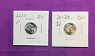New Listing2026 P & D Emerging Liberty Dimes "BU"  In Coin Flips! **FREE SHIPPING**#wj493