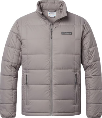 Columbia Mens Voodoo Falls 590 TurboDown II Omni Heat Down Jacket Light Grey NWT