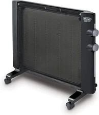 DeLonghi Black Mica Panel Heater - No Import Fees