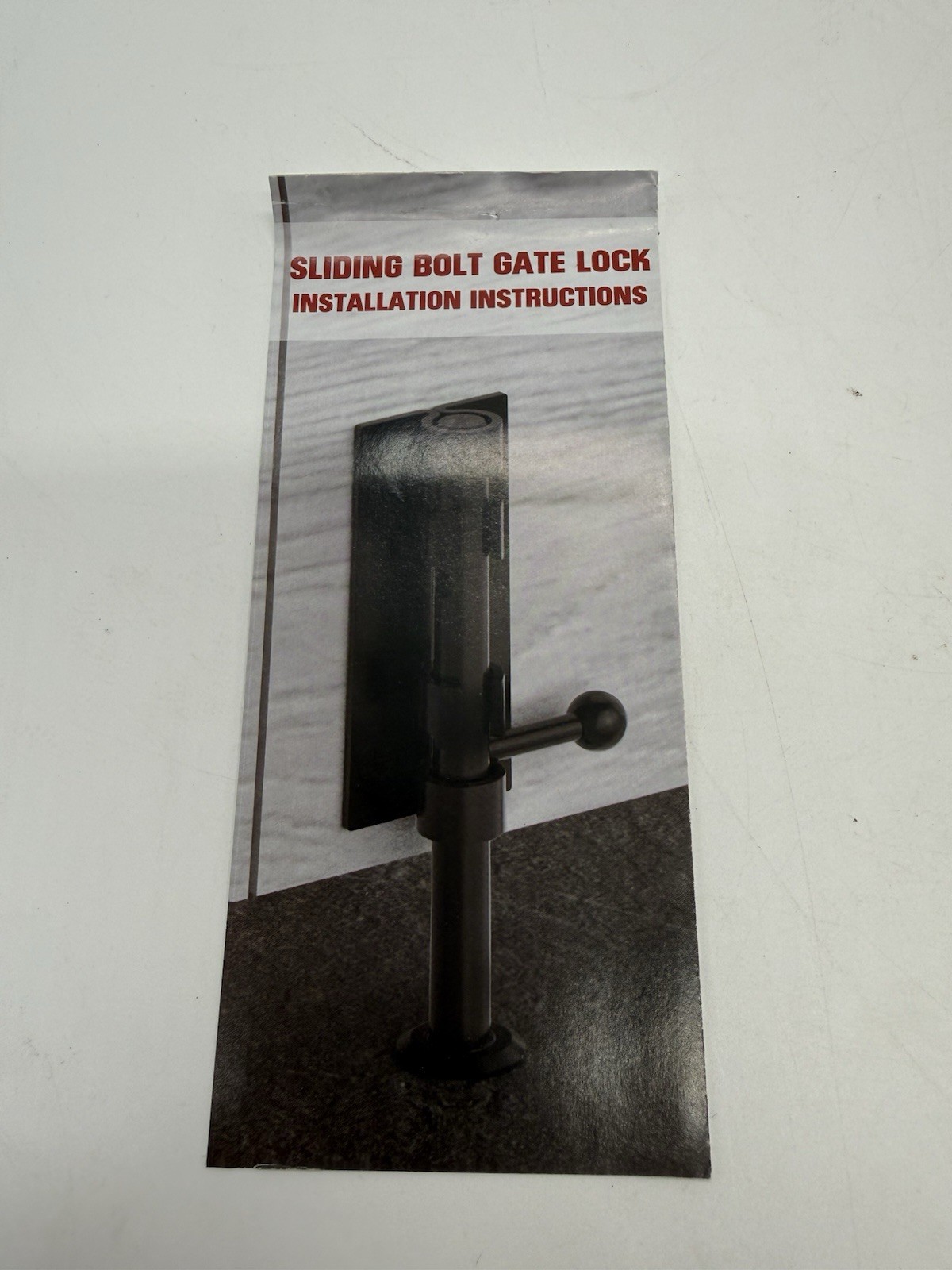 Slide Bolt Gate Latch Hardware, Barrel Bolt Latch, 6.3 Inch Stainless Steel