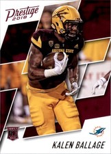2018 Prestige #296 Kalen Ballage RC - FB