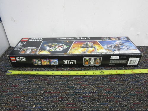 Star Wars Lego Set 66542 Super Pack 3 in 1 Microfighters in box - Picture 9 of 13