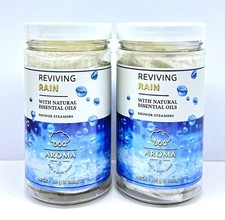 2X Bath  Body Works Reviving Rain Shower Steamers 6 Tablets -NEW - 2 Pack