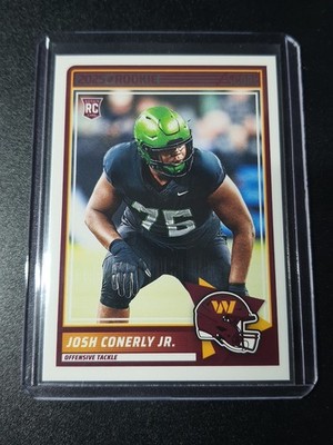 Josh Conerly Jr. - Score Football 2025 - Washington Commanders - Rookie - RC