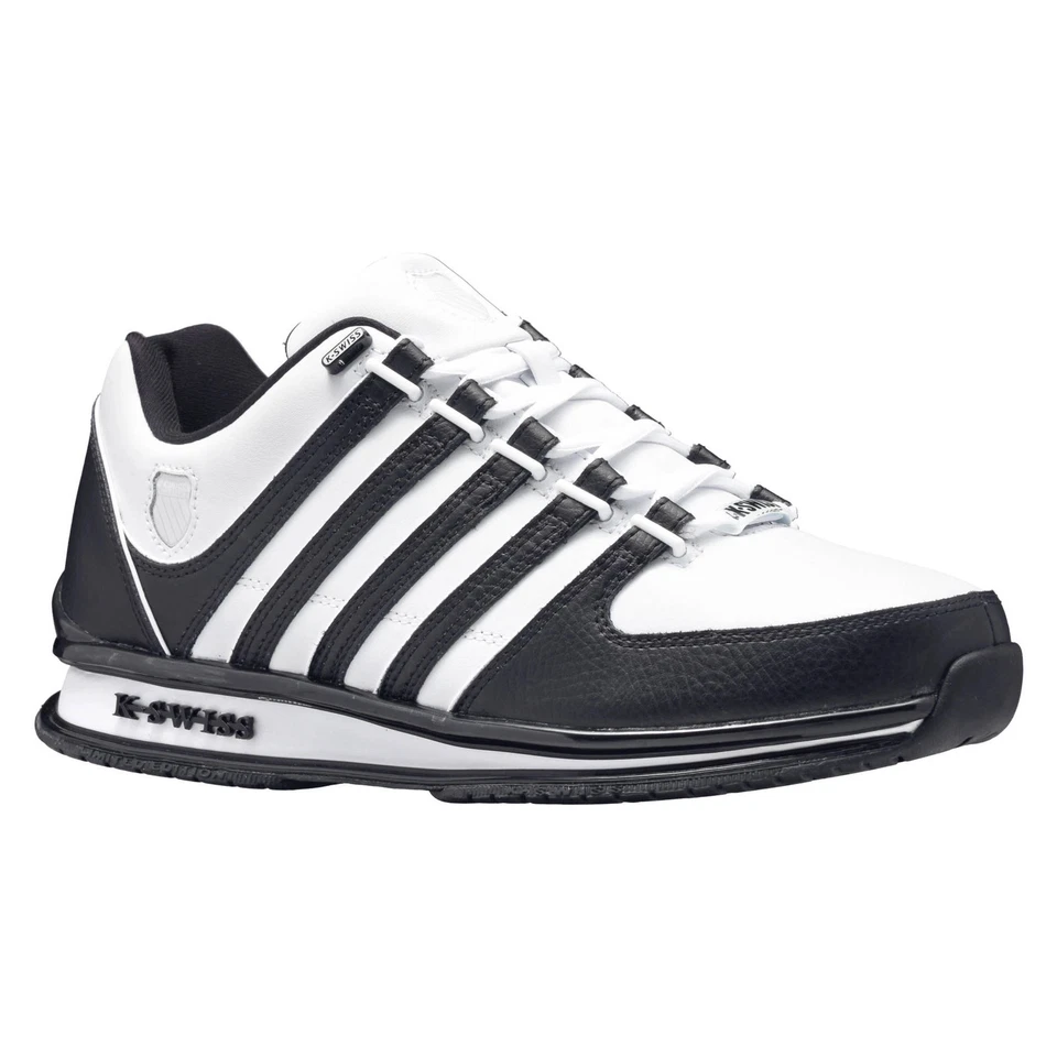 K-Swiss RINZLER Herren Schwarz Sportschuhe Sneakers Outdoor Alltag 01235-944-M - Bild 4 von 4