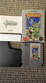 Castlevania Lot Nes CIB Nintendo Castlevania I II III Konami Authentic Complete