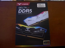 Brand New Sealed Team Group 16GB (2 x 8GB) 288-Pin PC RAM DDR5 6000 - BLACK