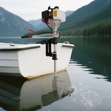 52cc 2-Stroke 2.3 HP Outboard Motor For Boats Boat Engine 8500RPM CDI Ignition