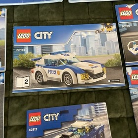 Lego Manual Instruction Books Various Police City Sets 60138 60139 60141 60312