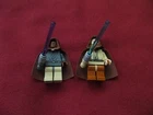 LEGO Star Wars Minifigures LOT. Mace Windu  & Obi-Wan  ,Light up lightsaber