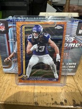 2025 Topps Chrome NFL Andrew Van Ginkel Orange /25