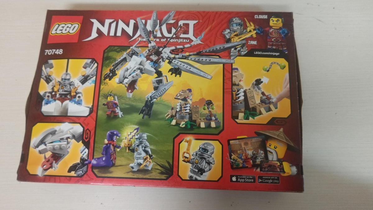 LEGO NINJAGO Titanium Dragon 70748 In 2015 New Retired | eBay